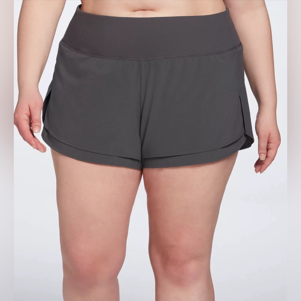 NWT CALIA Women's Kick it Up Short - Carbon Grey - Size XXL